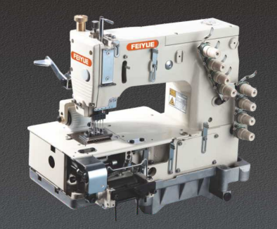 4 needle Flatbed double chaintstitch for waistband
